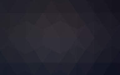 Dark gray polygonal design pattern, which consist of triangles and gradient in origami style.