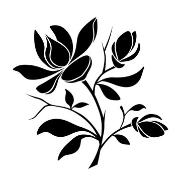 Magnolia Silhouette Images – Browse 4,458 Stock Photos, Vectors, and