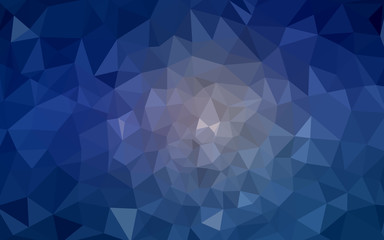 Obraz premium Multicolor dark pink, blue polygonal design pattern, which consist of triangles and gradient in origami style.