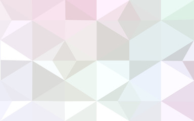 Obraz premium Multicolor pink, yellow polygonal design pattern, which consist of triangles and gradient in origami style.