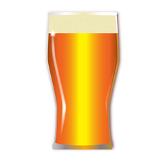 Pint Lager Glass