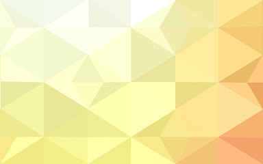Fototapeta premium Multicolor red, yellow, orange polygonal design pattern, which consist of triangles and gradient in origami style.