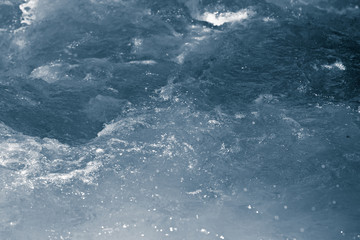 rough water with a splash as a background