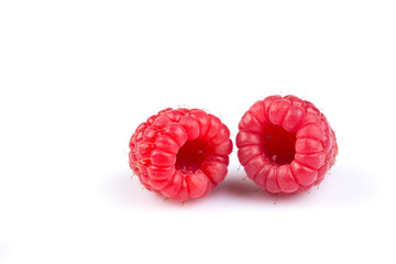 raspberry isolated on white background