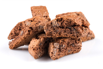 Cantucci with chocolate pieces