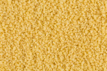 Couscous as background texture
