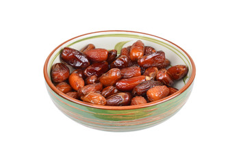 Date fruit in bowl