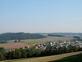 Fototapeta premium Arnshausen, Rhön