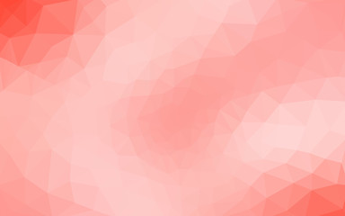 Obraz premium Red polygonal design pattern, which consist of triangles and gradient in origami style.