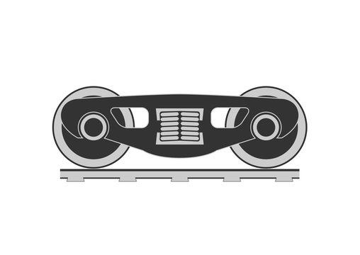 Wheels and bogie silhouette