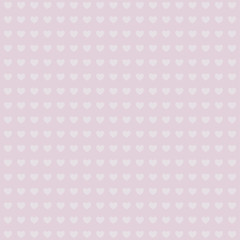 Polka dots seamless pattern with hearts,Women's Day,  background. Vector illustration
