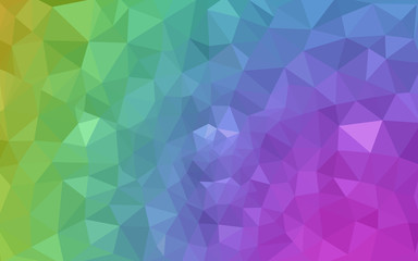Obraz premium Multicolor polygonal design pattern, which consist of triangles and gradient in origami style.