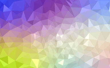 Obraz premium Multicolor polygonal design pattern, which consist of triangles and gradient in origami style.