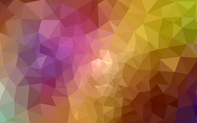 Obraz premium Multicolor polygonal design pattern, which consist of triangles and gradient in origami style.