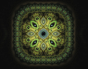 Abstract fractal image