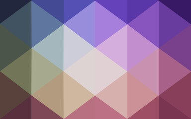 Multicolor dark pink, green polygonal design pattern, which consist of triangles and gradient in origami style.