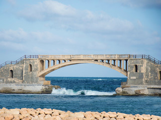 Bridge in Alexandria, Egypt