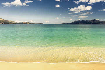 pollensa beach in Majorca