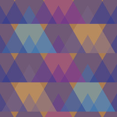 Geometrical linear triangles pattern.