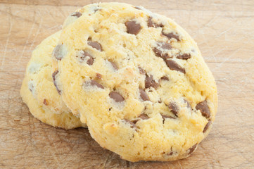 big chocolate cookies