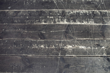Old wooden plank wall floor background or texture