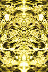 Gelber Hintergrund abstrakt Meditation