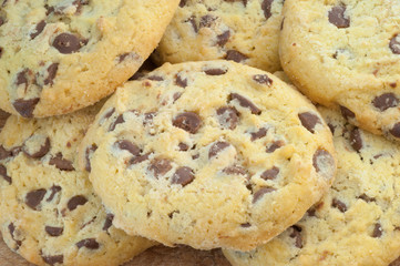 big chocolate cookies