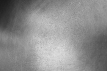 Polished metal background, close up