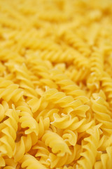 fusilli pasta background