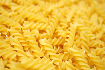 fusilli pasta background