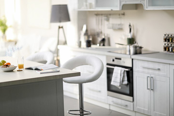 Modern kitchen interior