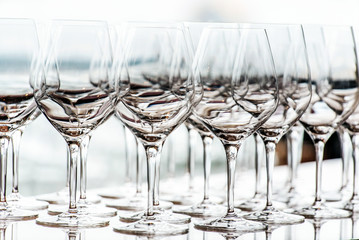 wine glasses © Maksim Shebeko