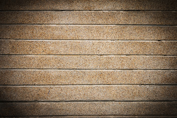 Pattern and texture on the old gravel wall