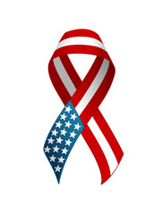 american flag ribbon