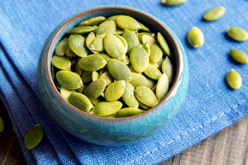 Organic pumpkin seeds