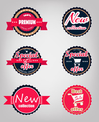 Promotional Badges and Sale Tags. Promotional badges and sale tags for your designs, such us for online shop, email newsletter or email marketing, web banner, print ad, etc.