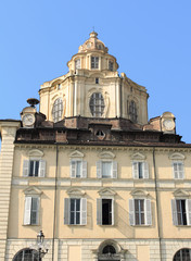 Fototapeta na wymiar Church of San Lorenzo of Turin, Italy