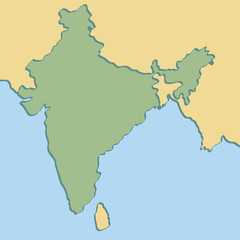 map of India