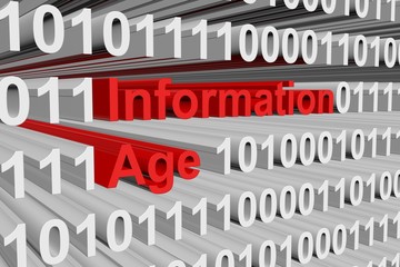 age information is presented in the form of binary code