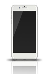 Modern touch screen smartphone.