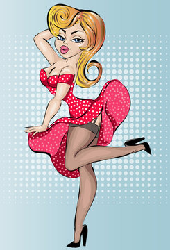 Cartoon Pinup Images – Browse 13,415 Stock Photos, Vectors, and Video |  Adobe Stock