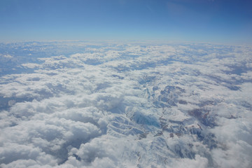 Earth view from above