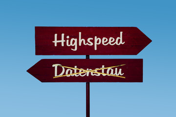Schild 48 - Highspeed
