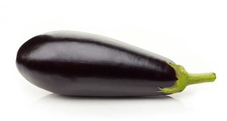 fresh raw eggplant