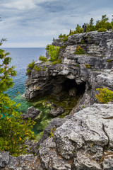 Scenic Views at the Grotto on Georgian Bay Ontario Canada Great