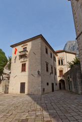 Fototapeta na wymiar Drago Palace in Old Town of Kotor, Montenegro