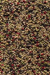 Peppercorn mix texture background