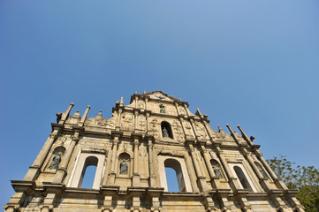 Obraz premium Ruins of St. Paul's. Macau..