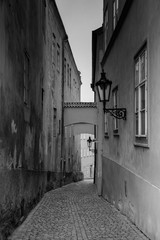 Obraz premium Schmale Gasse Prag
