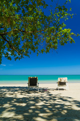 White sand beach in  Khao Lak